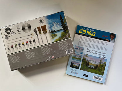 Painting with Bob Ross: Learn to Paint in Oil Step by Step!+ Master Paint Set